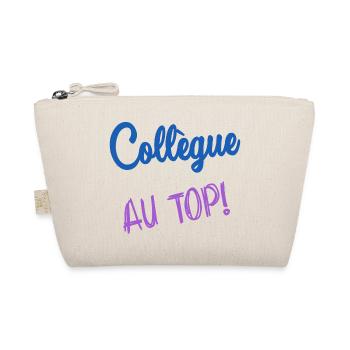 COLLEAGUE. START. EMPLOYMENT. HUMOR. MANAGER. CHIEF - Organic Pouch - nature - Front