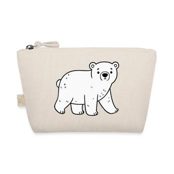 Polar bear - Organic Pouch - nature - Front