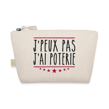 J'peux pas j'ai poterie | Potier - Trousse biologique - nature - Devant