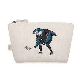 Floorball Ballsport Innebandy Unihockey - Organic Pouch - nature - Front