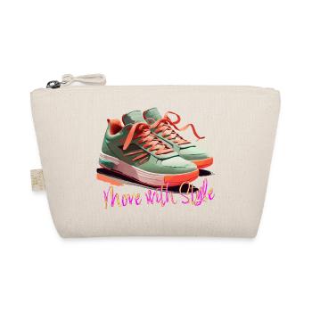 Move with Style Sneakers - Bio-Täschchen - Natur - Vorne