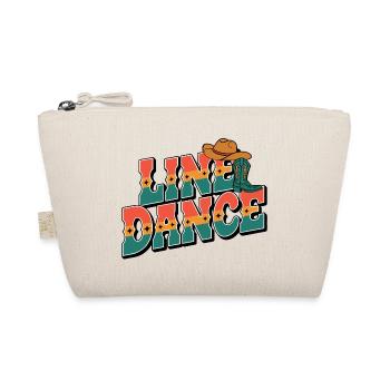 Line Dance Line Dance my hobby - Organic Pouch - nature - Front