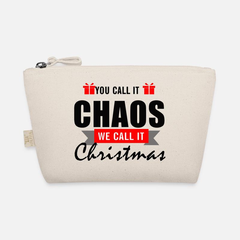 You call it Chaos - We call it Christmas - Bio-Täschchen - Natur