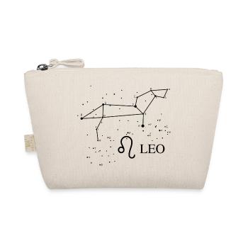 Constellation Leo with Zodiac sign - Bio-Täschchen - Natur - Vorne