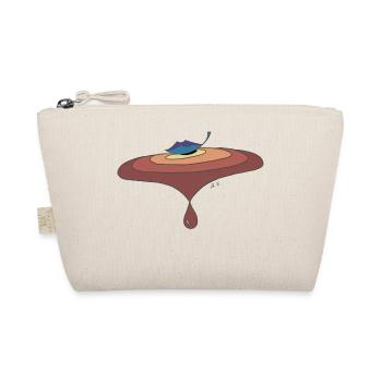 Leaf on the water with drops - Organic Pouch - nature - Front