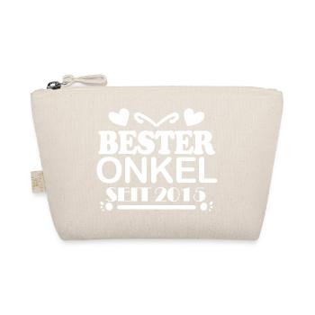 Bester Onkel seit 2015 - Bio-Täschchen - Natur - Vorne