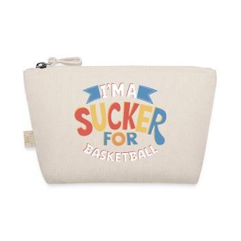 I'm A Sucker For Basketball - Organic Pouch - nature - Front