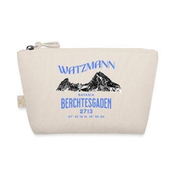 Watzmann – Berchtesgaden Bavaria Alpen Koordinaten - Bio-Täschchen - Natur - Vorne