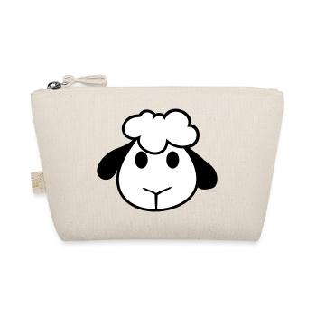 Mouton Visage Tête Mignon Mignon Agneau Cool Bande dessinée - Trousse biologique - nature - Devant