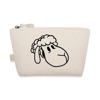 Mouton Visage Tête Mignon Mignon Agneau Cool Bande dessinée - Trousse biologique - nature - Devant