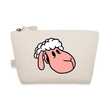 Mouton Visage Tête Mignon Mignon Agneau Cool Bande dessinée - Trousse biologique - nature - Devant