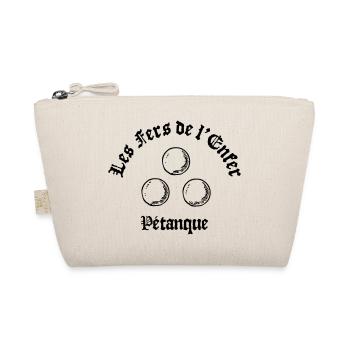 Les Fers de l'Enfer / Die Eisen der Hölle - Pétanque - Bio-Täschchen - Natur - Vorne