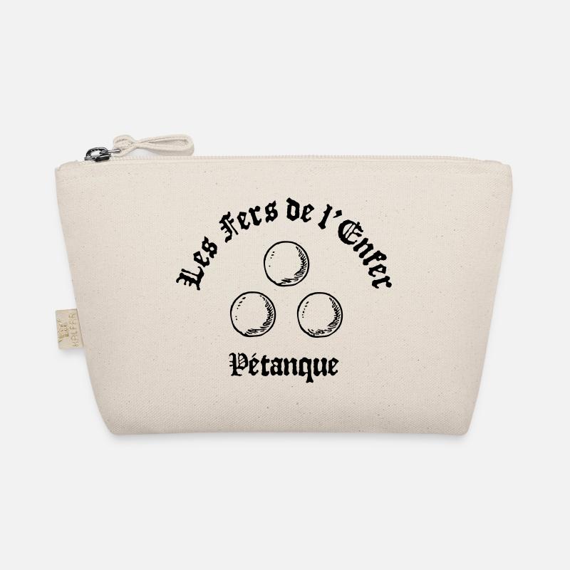 Les Fers de l'Enfer / Die Eisen der Hölle - Pétanque Bio-Täschchen