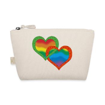 Heart - Organic Pouch - nature - Front