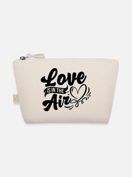 Love is in the air - Organic Pouch - nature
