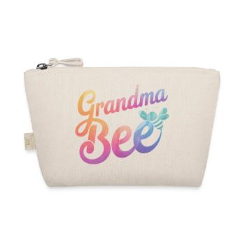 honey bee beekeeper bees bee - Organic Pouch - nature - Front