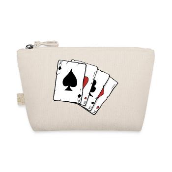 poker cards four aces illustration by Vexels - Trousse biologique - nature - Devant
