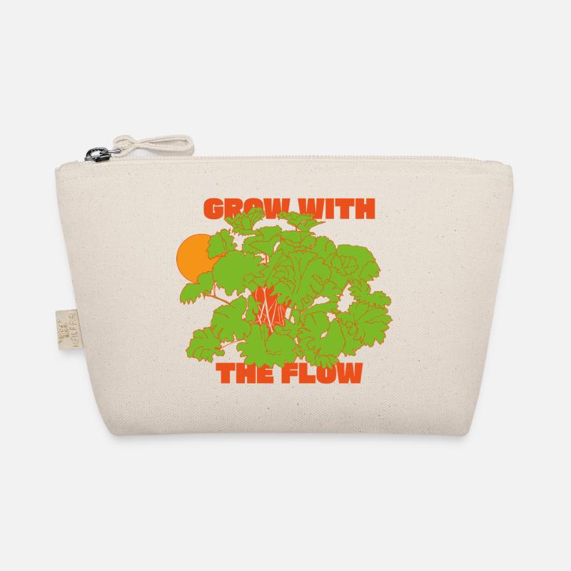 Grow with the Flow Statement Bio-Täschchen