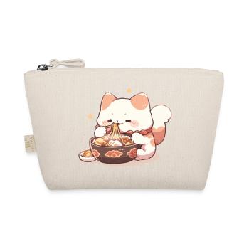 Spaghetti cats - Cat is having fun with past - Organic Pouch - nature - Front