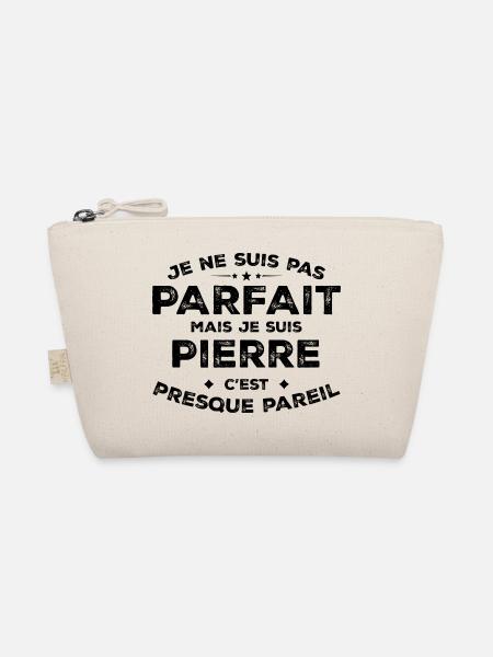 Pierre Un Prénom, Une Attitude L’Humour Pierre - Trousse biologique - nature - Devant