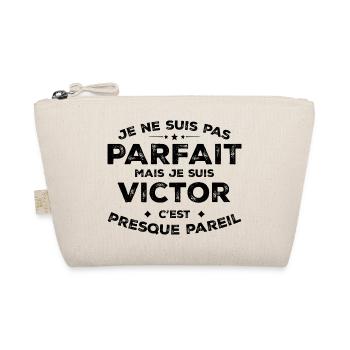 Victor Un Prénom, Une Attitude L’Humour Victor - Trousse biologique - nature - Devant