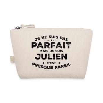Julien A name, an attitude Julien Humour - Organic Pouch - nature - Front