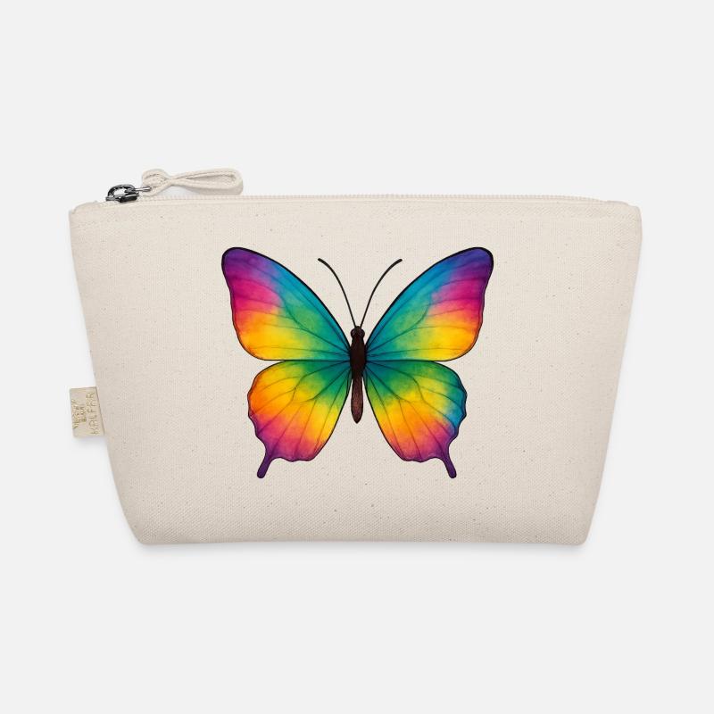 Papillon à l’aquarelle – Farbenfroher Schmetterling Trousse biologique