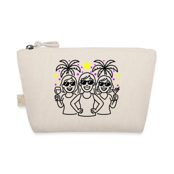 Filles Vacances Fête Palmiers - Trousse biologique - nature - Devant