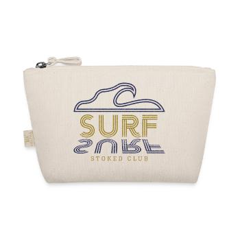 Surf Stoked Club - Surfing Wave - Organic Pouch - nature - Front