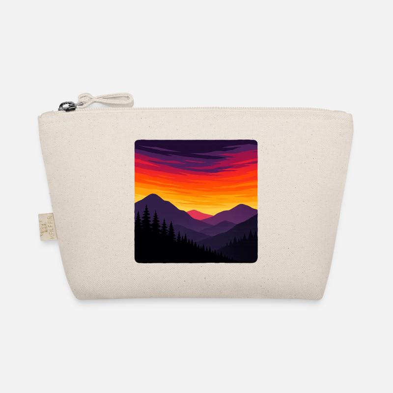 Sunset Over Wild Mountains Organic Pouch
