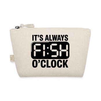C’est toujours poisson o’clock canne à pêche pêcheur drôle - Trousse biologique - nature - Devant