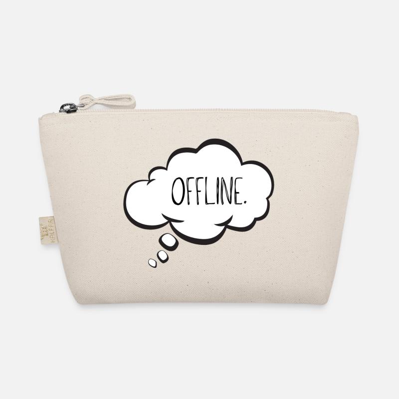 Time Out Statement Design Thought Bubble - OFFLINE Organic Pouch