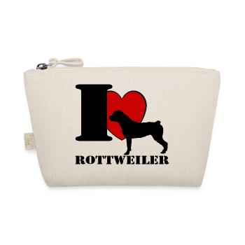 Rottweiler , j’adore .............................. - Trousse biologique - nature - Devant