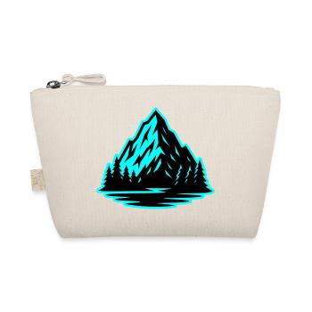Mountain symbol nature - Organic Pouch - nature - Front