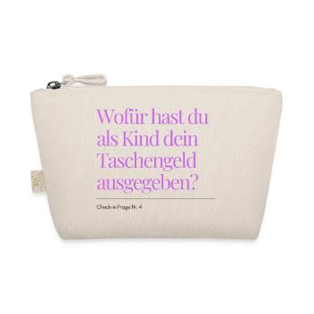 Check-in Frage Nr. 4 - Bio-Täschchen - Natur - Vorne