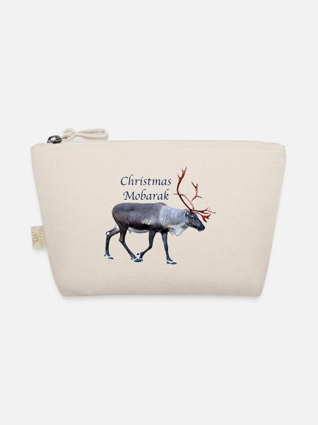 Christmas Mobarak - Organic Pouch - nature - Front