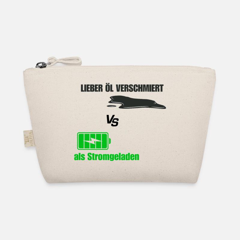 Öl Verschmiert - Bio-Täschchen - Natur
