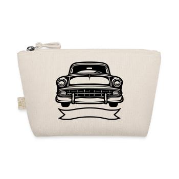 Vintage Automobile - Organic Pouch - nature - Front