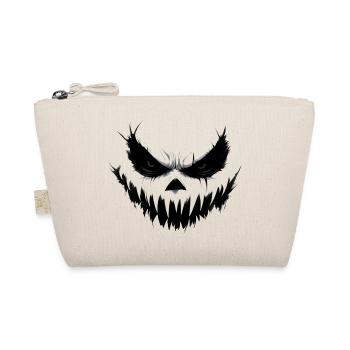Sourire menaçant Crâne Visage Imprimer - Trousse biologique - nature - Devant
