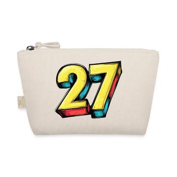 27 Number Comic - Organic Pouch - nature - Front