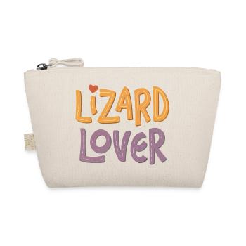 Eidechsen-Liebhaber - Bio-Täschchen - Natur - Vorne