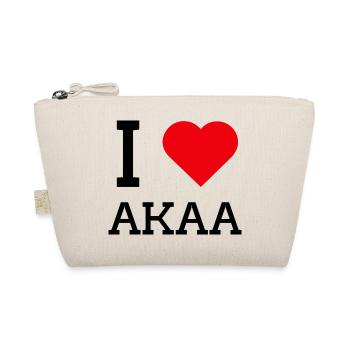 I love Akaa - Organic Pouch - nature - Front