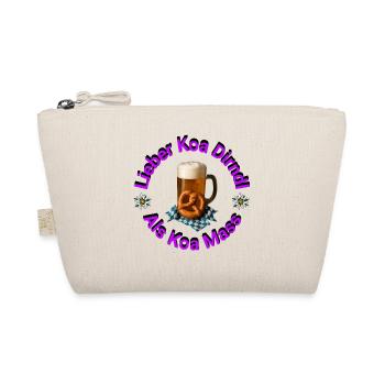 Better Koa Dirndl than Koa Mass - Organic Pouch - nature - Front