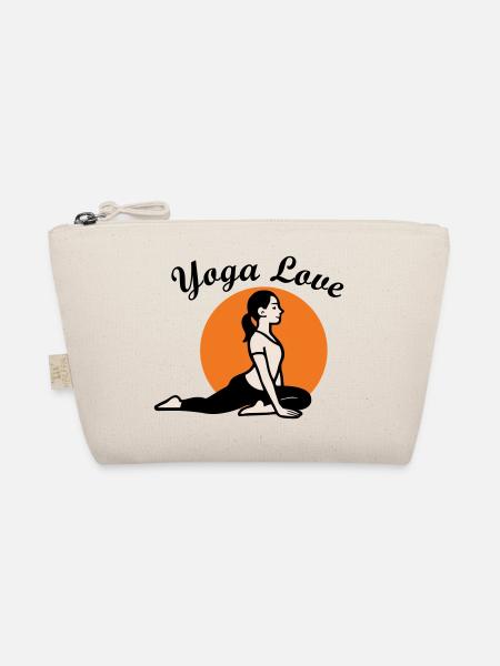 Yoga Amour - Trousse biologique - nature - Devant