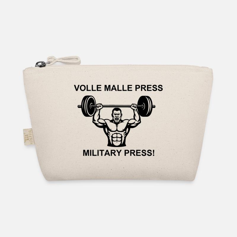Weight training motivation Organic Pouch