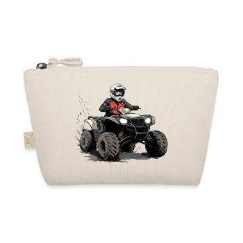 Quad Rider Conduite Tout-Terrain Illustration - Trousse biologique - nature - Devant
