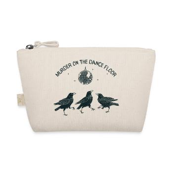 Murder on the Dance Floor Crows - Organic Pouch - nature - Front