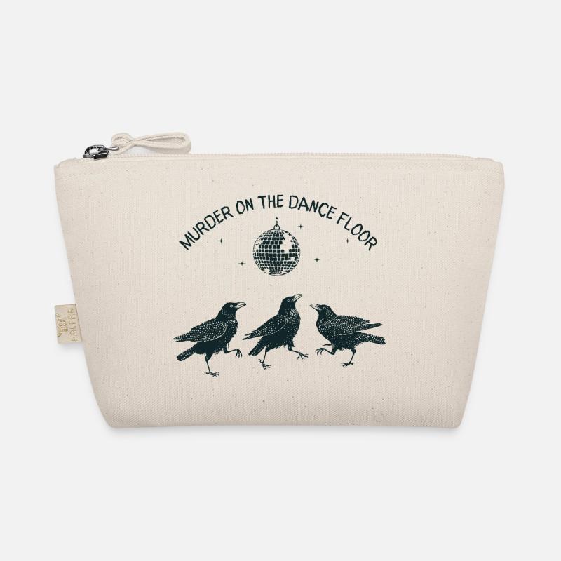 Murder on the Dance Floor Crows Organic Pouch
