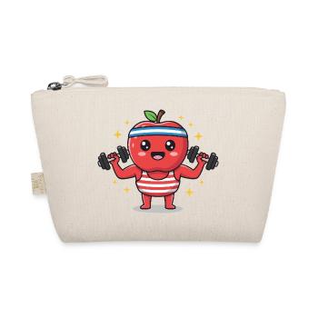Cartoon Fitness Fruit Sport Artwork - Organic Pouch - nature - Front