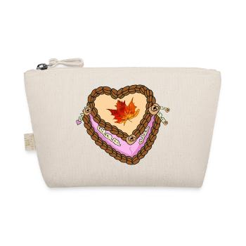 Autumn Creamals Heart Sweet - Organic Pouch - nature - Front